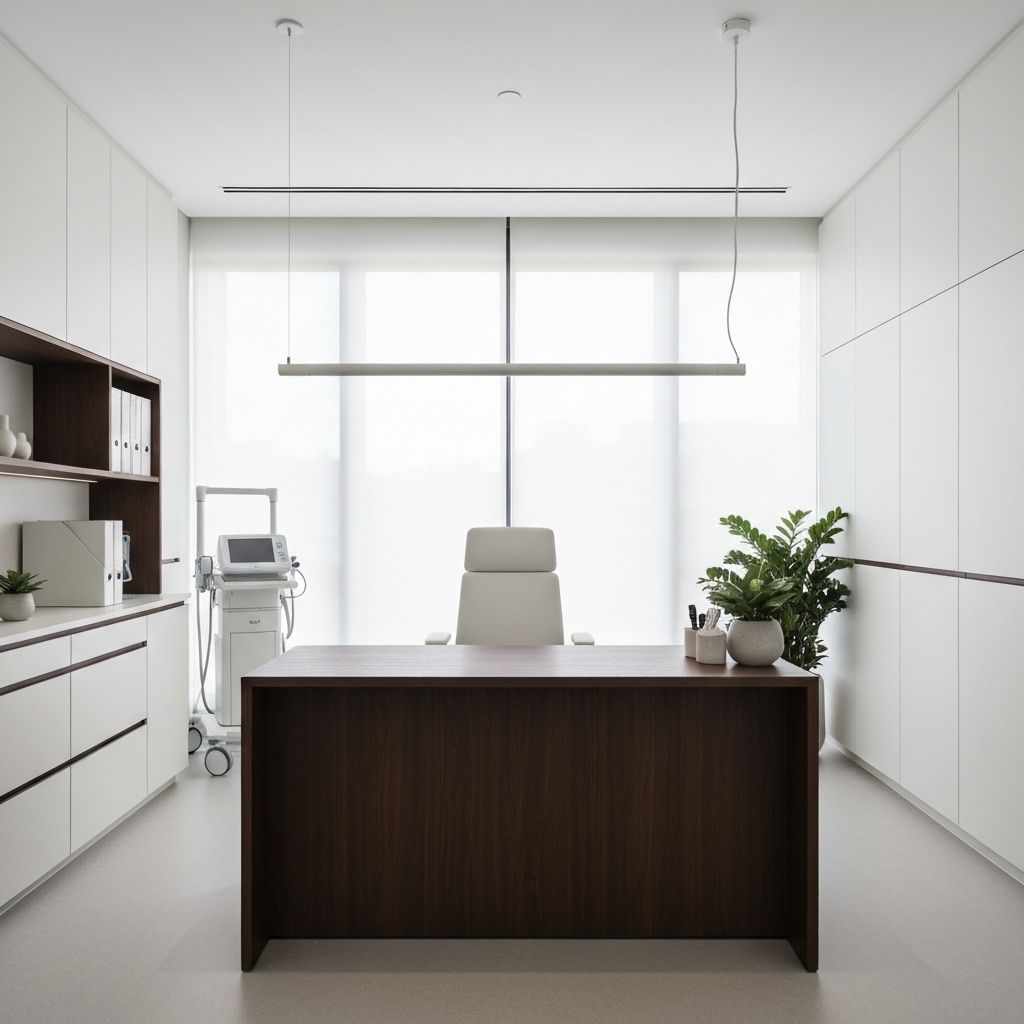 Modern medical consulting room at Knox Private Hospital Consulting Suites